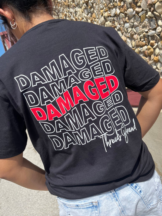 Damaged Wave Tee